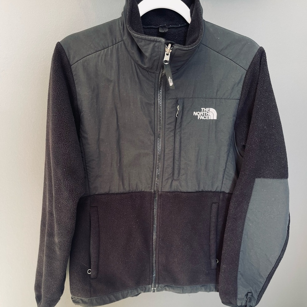 The North Face Black Fleece Zip Up Jacket